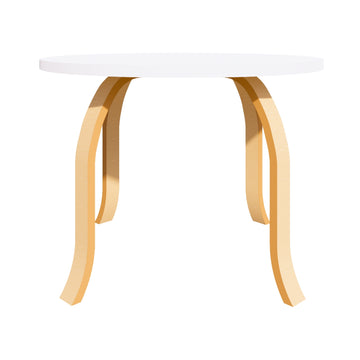 Weltwood Bohemian Butterfly Round Dining Table | 4-Person, 36mm MDF Top & Beech Wood