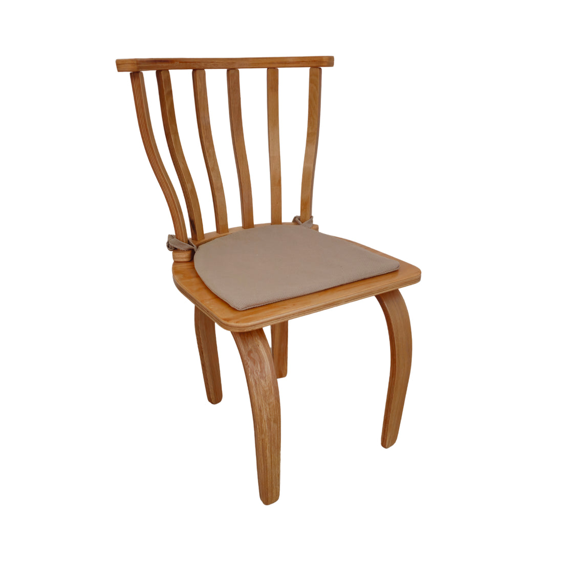 Italian Bohemian Chair Set (2pcs) | Laminated Beech Wood, 78cm Height, Modern & Sturdy Dining Chair